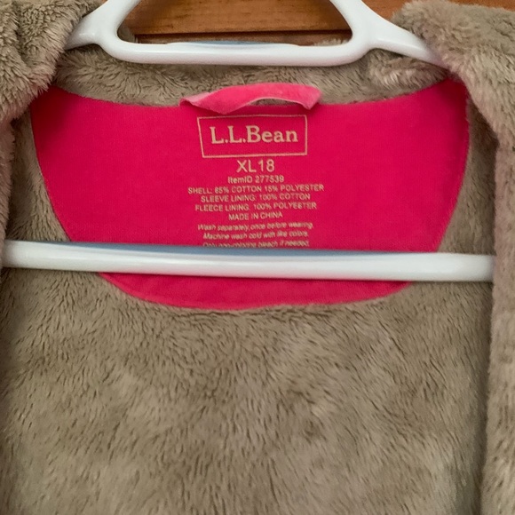 L.L beans girls jacket - Picture 3 of 4